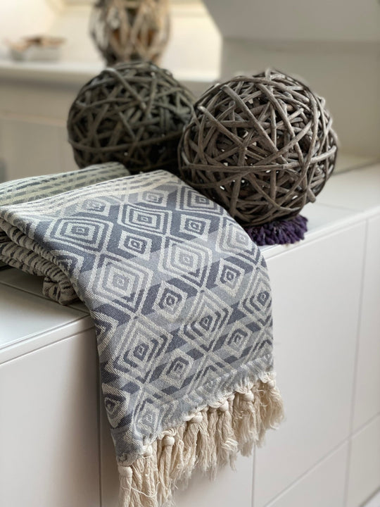 Hamamtuch (Peschtemal) Jaquard verschieden Farben - Bazaar Oriental